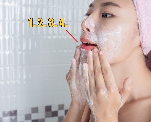 asian girl washes face 1150 11264 1