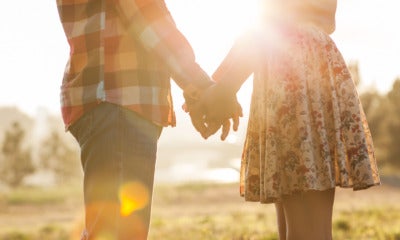 Couple Cover Image Holding Hands