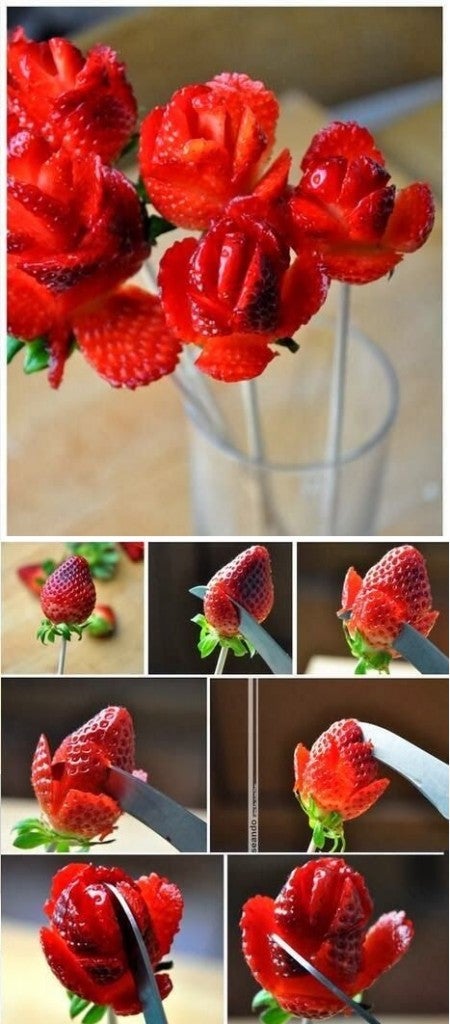 rose strawberries