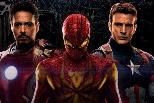 Captain America 3 Spider Man Poster 2