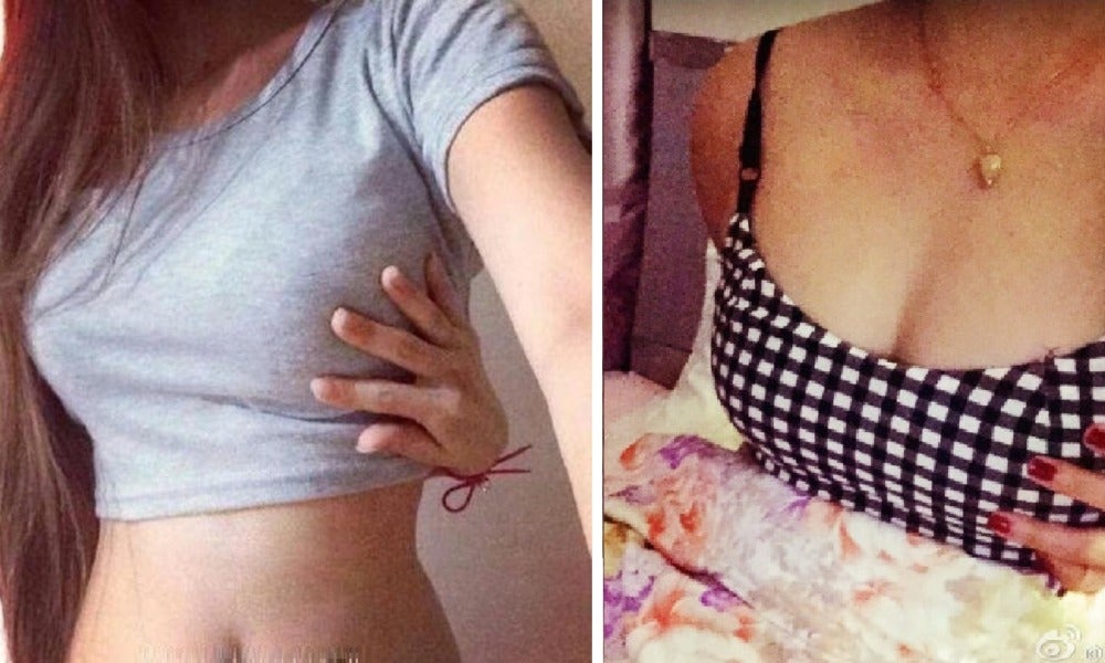 People Are Grabbing Their Own Boobs In This New Trend - WORLD OF BUZZ