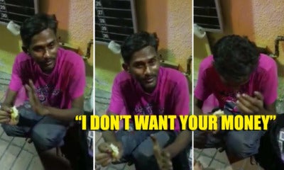 This Malaysian 'Beggar' Doesn'T Accept Any Money From Strangers, Instead He Asks For.. - World Of Buzz