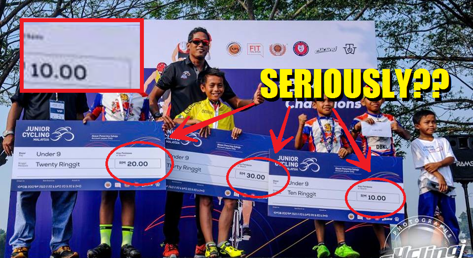 Malaysians Don'T Know Whether To Laugh Or Cry At Prize Money Awarded For Cycling Competition - World Of Buzz