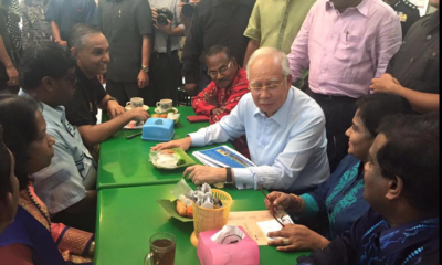 Najib Pays Surprise Visit To Indian Restaurant, Facebook Post Flooded With Fake Accounts? - World Of Buzz 2