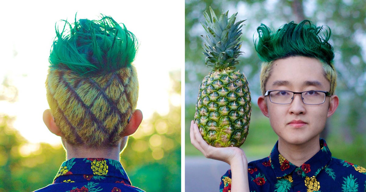 The Pineapple Haircut May Be The Next New Thing To Sweep
