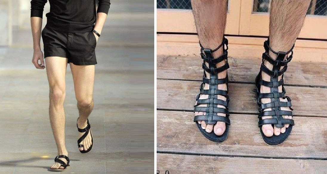 Men Are Now Infected By Gladiator Shoe Disease This 2016 - World Of Buzz