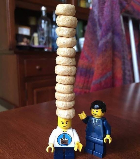 Dads All Around The World Competing Who Can Balance The Most Cheerios On Their Sleeping Todds - World Of Buzz 4