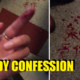 Girl Writes Love Note In Blood! - World Of Buzz 1