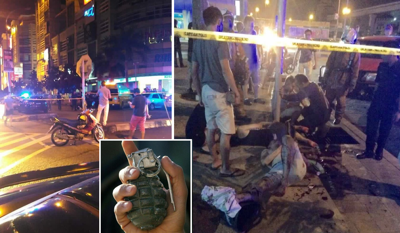 Hand Grenade Thrown In Puchong, 8 Injured - World Of Buzz 1