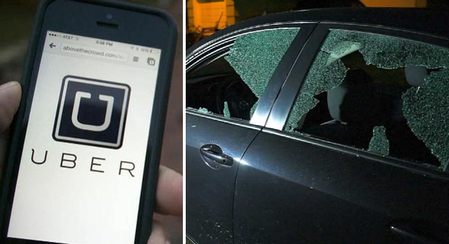 Tourists Get Caught Up Between Uber And Taxi Driver Fight In Kl Sentral - World Of Buzz 1