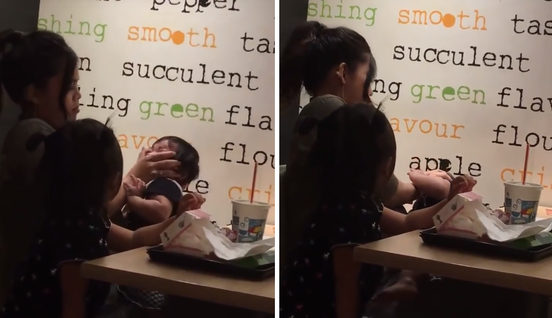 Woman At Mcdonalds Slaps And Stuffs Tissue Into Child's Mouth To Stop Her From Crying - World Of Buzz 2