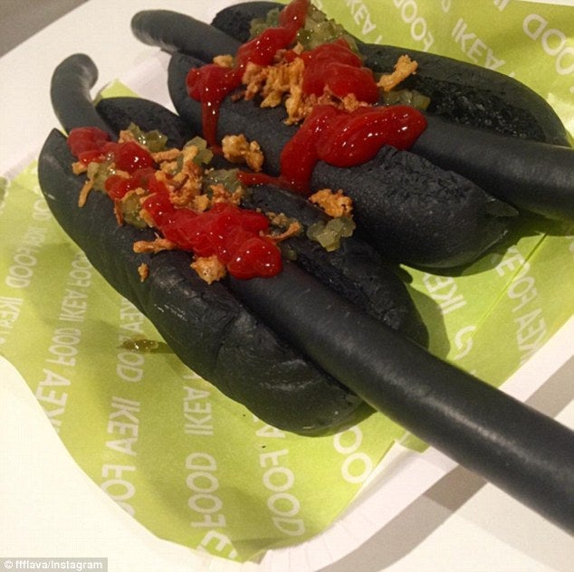 Bigger, Darker, Longer; Black Hot Dogs Now Available At Ikea Japan - World Of Buzz 3