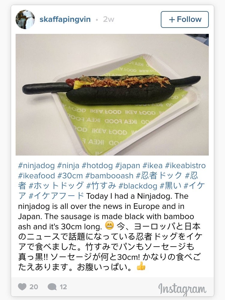 Bigger, Darker, Longer; Black Hot Dogs Now Available At Ikea Japan - World Of Buzz 6