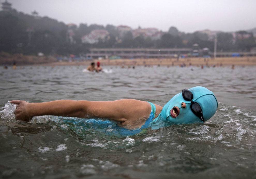 Bikini's Are Ditched In Favour Of Face-Kini's This Summer In China - World Of Buzz 2