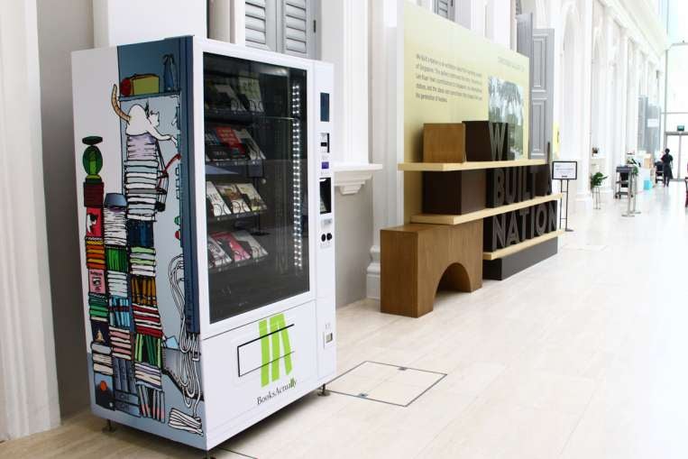 Book vending machines are now a thing in Singapore - World Of Buzz 1