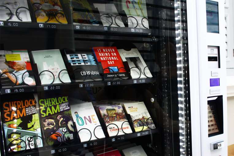Book Vending Machines Are Now A Thing In Singapore - World Of Buzz