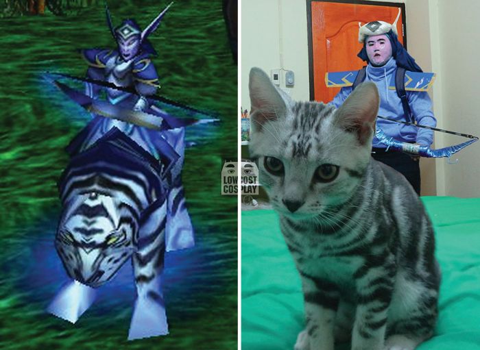 Cosplayer From Thailand Entertains With Ridiculously Low-Cost Props - World Of Buzz 24