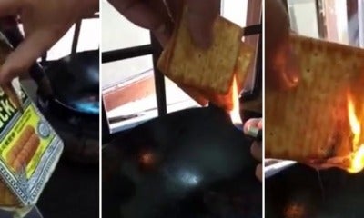Debate On Whether Hup Seng Cream Crackers Contain Flammable Plastic Is Getting Netizens Fired Up - World Of Buzz 4