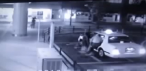 Eerie Cctv Footage Captures 'Ghost Passenger' Accompanying Man Into Taxi - World Of Buzz