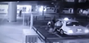 Eerie CCTV Footage Captures 'Ghost Passenger' Accompanying Man Into Taxi - World Of Buzz