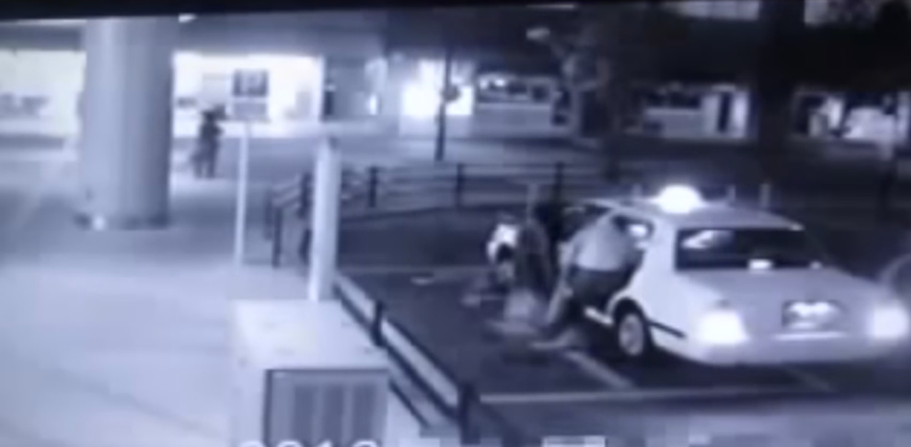 Scary CCTV Footage Captured Ghost Accompanying Man Into Taxi - WORLD OF ...