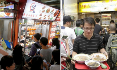 Humble Singapore Hawker Stalls Crowned A Michelin Star And Crowds Go Wild - World Of Buzz