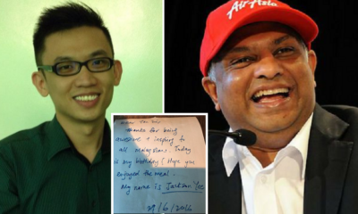 Man Secretly Paid For Tony Fernandes' Lunch, Receives A Surprise Gift In Return - World Of Buzz 3