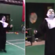 Video Captures Valak Playing Badminton In Malaysia - World Of Buzz
