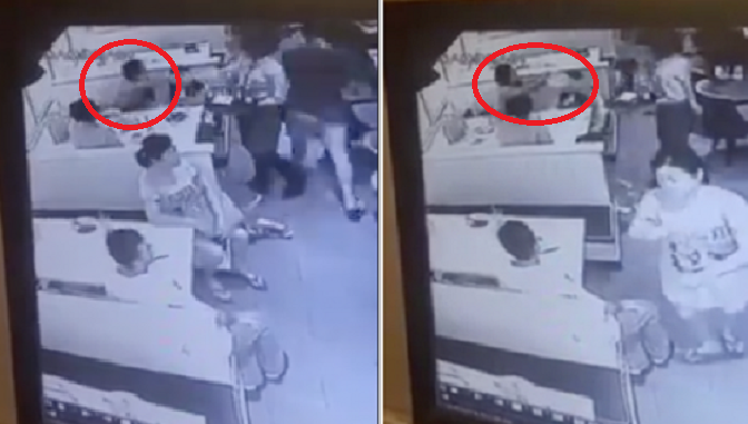 Angry Customer At Kota Kinabalu Restaurant Threw Drinks At Waitress Because Of French Fries - World Of Buzz