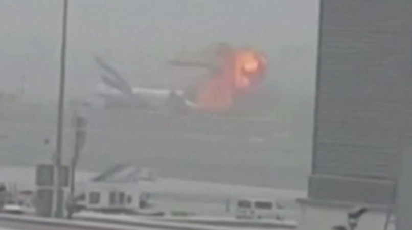 Breaking News: Emirates Plane Crash-Lands At Dubai Airport - World Of Buzz 2