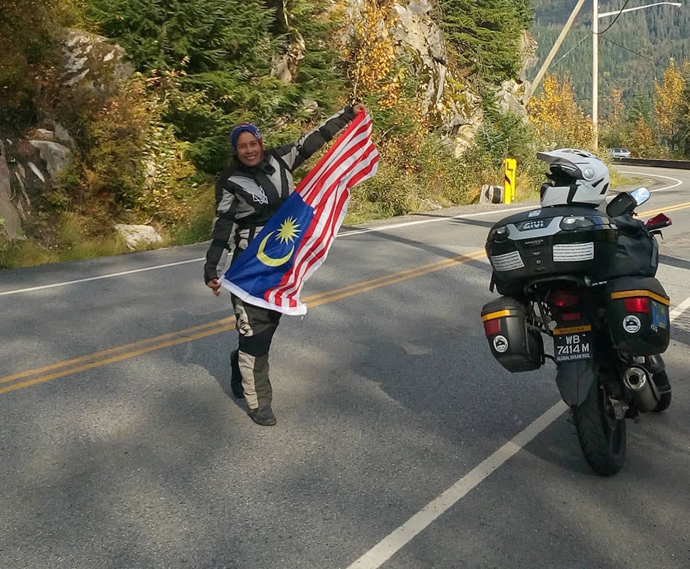 "First Malaysian Woman" Who Rode Across 30 Countries On A Motorcycle Laments Gender Bias And Closed Doors She Faced From JPA And Anonymous MB! - World Of Buzz 1