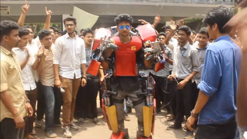 Indian Tony Stark Creates Iron Man Suit - World Of Buzz 1