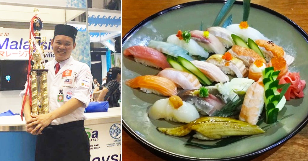 Malaysian Wins Second Place In World Sushi Competition - World Of Buzz