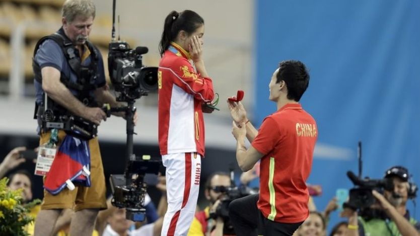 Rio Olympics 2016 Known For Love As It Witnesses It's Second Proposal - World Of Buzz 1