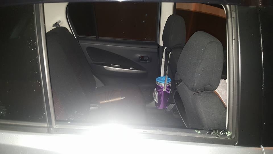 Thief Smashed Myvi Window Just To Steal Laundry, Left Smart Tag And Ipad Behind - World Of Buzz 1