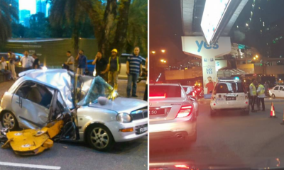 Woman Killed At Bukit Bintang When Part Of Crane Falls On Her Car - World Of Buzz 1
