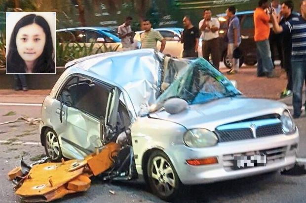Young Woman Crushed To Death In Bukit Bintang When Part Of Crane Falls On Her Car - World Of Buzz