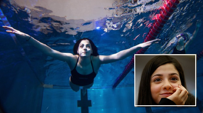 Yusra Mardini Once Swam For Her Life As A Refugee Now Swims At The Olympics - World Of Buzz 9