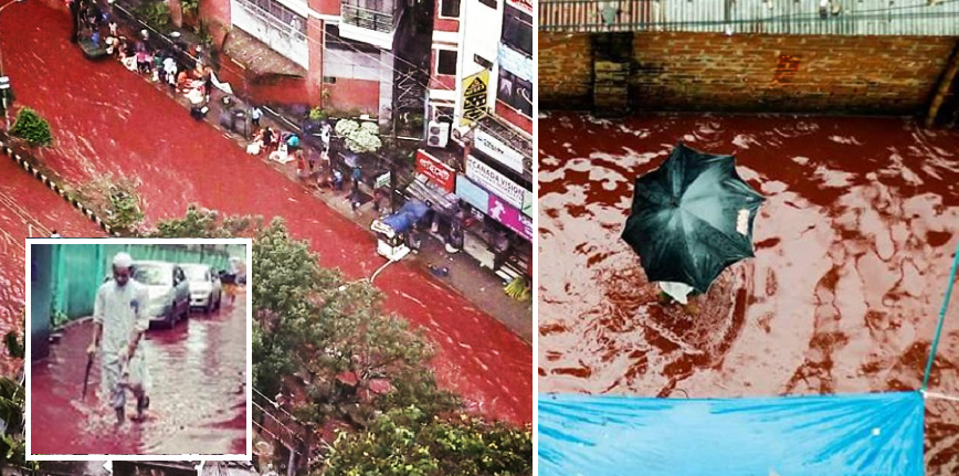 Disgusting River Of Blood Flows Through Dhaka Streets, It Will Make You Want To Puke - World Of Buzz 3