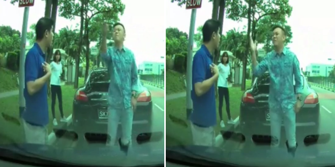 Singaporean Porsche Driver In The Wrong But Still Loudly Blamed The Innocent Driver - World Of Buzz 1