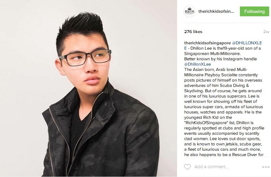 Singapore's Richest Teens On Instagram - World Of Buzz 4