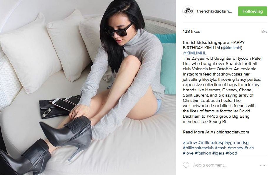 Singapore's Richest Teens On Instagram - World Of Buzz