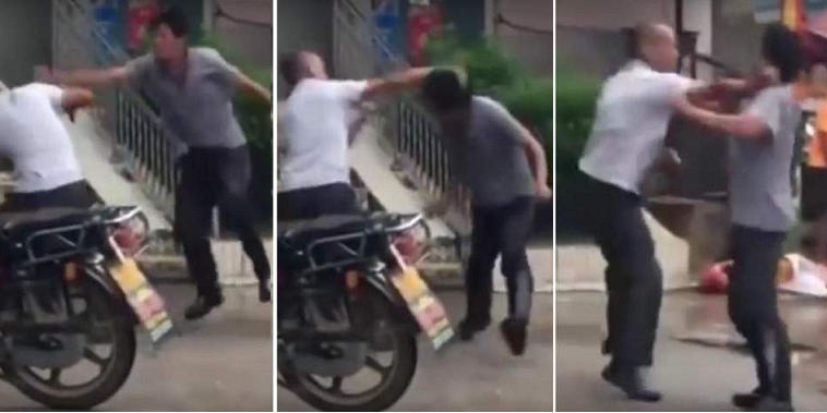 Two Men Did The Most Pariah Kung Fu You'Ve Ever Seen And It'S All Caught On Video! - World Of Buzz