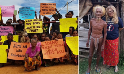 War In Malaysia! Orang Asli Activists Fight Loggers Who Invade Their &Quot;Ancestral Land&Quot; - World Of Buzz 8