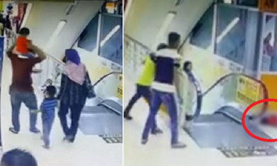 3 Year Old Girl Falls 3 Meters From Top Of Escalator In Penang! Now In Critical Condition. - World Of Buzz 3