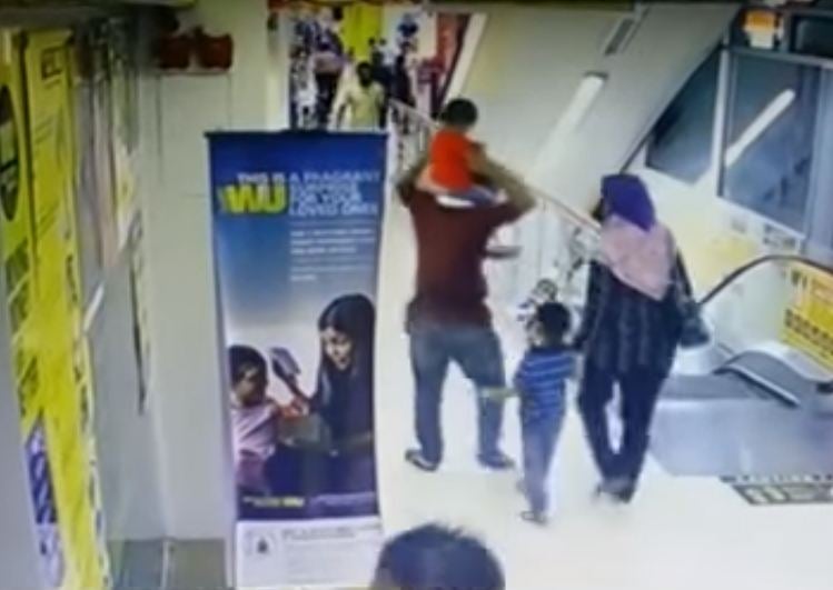3 Year Old Girl Falls 3 Meters From Top Of Escalator In Penang! Now In Critical Condition. - World Of Buzz