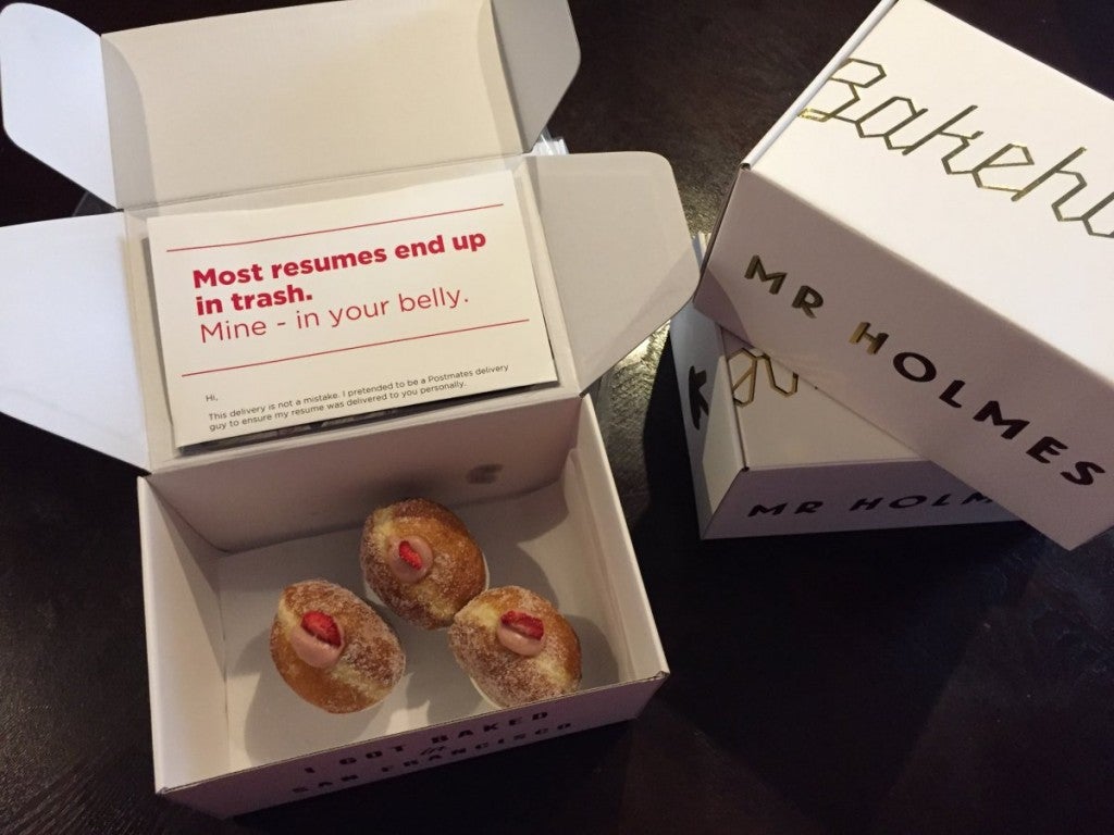 Fearless Marketer proves his "salt" by Hiding his Resume in Doughnut boxes to land a job in a Prestigious Tech Company - World Of Buzz 2