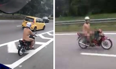 Hilarious Video Of Naked Malaysian Man On Motorbike Goes Viral - World Of Buzz 1
