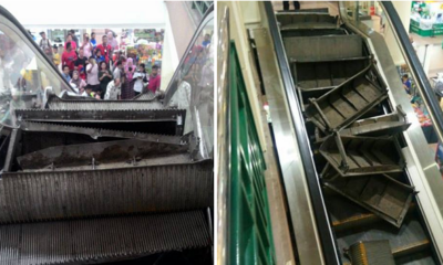 Horrifying Pictures Of Escalators In Pandan Kapital Mall Allegedly Exploded Goes Viral - World Of Buzz 3