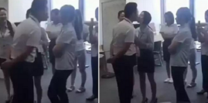 Man Kisses his FEMALE employees Everyday to Boost "Morale" - World Of Buzz 1